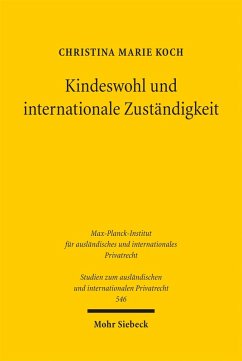 Cover Kindeswohl und internationale Zuständigkeit
