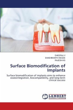 Cover Surface Biomodification of Implants