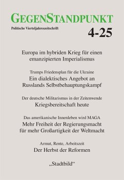 GegenStandpunkt 4-25 (eBook, PDF) - Gegenstandpunkt Verlag, München