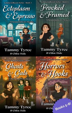 Cover The Corpse Collector Books 5-8 (Corpse Collector Paranormal Cozy Mystery Series) (eBook, ePUB)