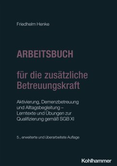 Cover Arbeitsbuch für die zusätzliche Betreuungskraft (eBook, PDF)