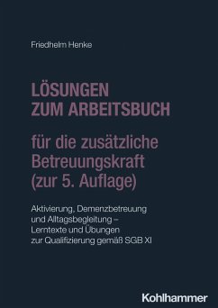 Cover Lösungen zum Arbeitsbuch für die zusätzliche Betreuungskraft (zur 5. Auflage) (eBook, PDF)