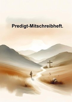 Cover Predigt-Mitschreibheft.