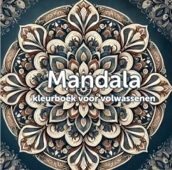 Cover Mandala kleurboek voor volwassenen (hardcover)