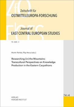 Zeitschrift für Ostmitteleuropa-Forschung (ZfO) 74/4 / Journal of East Central European Studies (JECES) 74/4