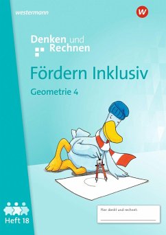 Cover Fördern Inklusiv. Heft 18: Geometrie 4 Denken und Rechnen