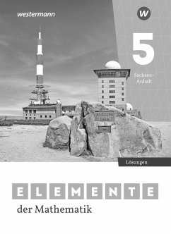 Cover Elemente der Mathematik SI. Lösungen 5. Für Sachsen-Anhalt