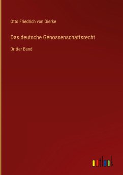 Cover Das deutsche Genossenschaftsrecht