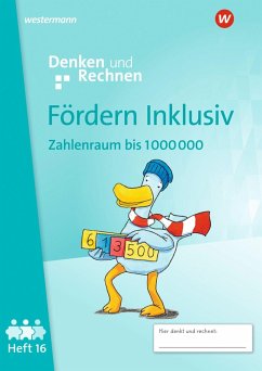 Cover Fördern Inklusiv. Heft 16: Zahlenraum bis 1 000 000 Denken und Rechnen