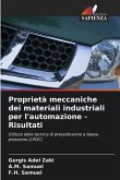 Proprietà meccaniche dei materiali industriali per l'automazione - Risultati