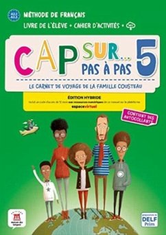 Cover Cap sur... pas a pas 5 - Edition hybride - Livre de l'eleve + Cahier d'activites + audio MP3. A2
