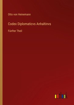 Cover Codex Diplomaticvs Anhaltinvs
