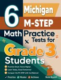 6 Michigan M-STEP Math Practice Tests for Grade 3 Students
