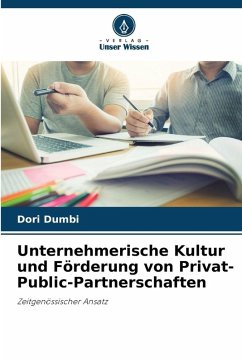 Unternehmerische Kultur und Förderung von Privat-Public-Partnerschaften - DUMBI, Dori