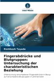 Fingerabdrücke und Blutgruppen: Untersuchung der charakteristischen Beziehung