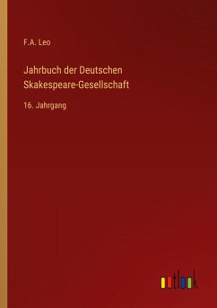 Cover Jahrbuch der Deutschen Skakespeare-Gesellschaft