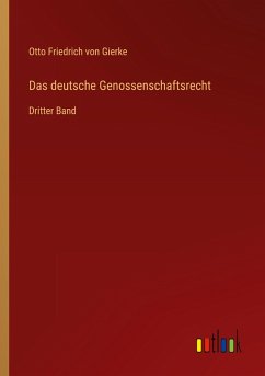 Cover Das deutsche Genossenschaftsrecht