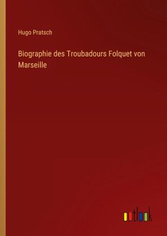 Cover Biographie des Troubadours Folquet von Marseille