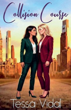 Cover Collision Course- A Sapphic Rivals To Lovers Romance