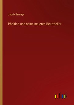 Cover Phokion und seine neueren Beurtheiler