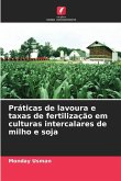 Práticas de lavoura e taxas de fertilização em culturas intercalares de milho e soja
