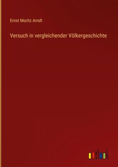 Cover Versuch in vergleichender Völkergeschichte