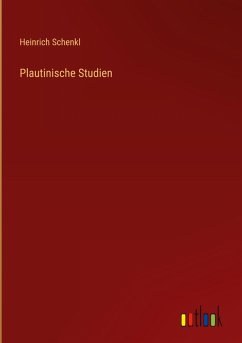 Cover Plautinische Studien