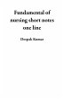 Fundamental of nursing short notes one... - Bild 1