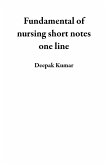 Fundamental of nursing short notes one line (eBook, ePUB) Fundamental of nursing short notes one line (eBook, ePUB)