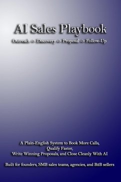 AI Sales Playbook (eBook, ePUB) - Algorithm, No AI Sales Playbook (eBook, ePUB) - Algorithm, No