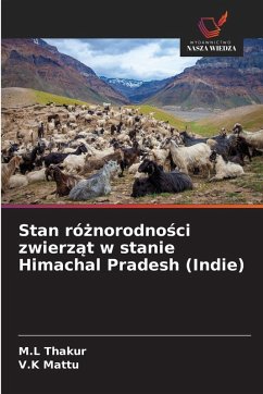 Cover Stan ró¿norodno¿ci zwierz¿t w stanie Himachal Pradesh (Indie)