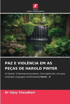 Cover PAZ E VIOLÊNCIA EM AS PEÇAS DE HAROLD PINTER