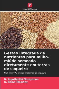 Cover Gestão integrada de nutrientes para milho-miúdo semeado diretamente em terras de sequeiro
