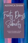 Forty Days of Sobriety (eBook, ePUB)