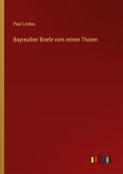 Cover Bayreuther Briefe vom reinen Thoren