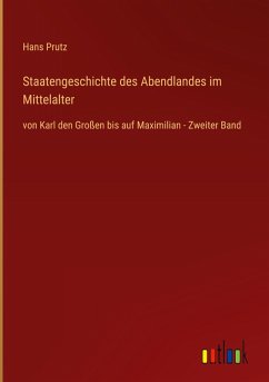 Cover Staatengeschichte des Abendlandes im Mittelalter