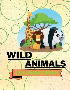 Cover Wild Animals Coloring Book