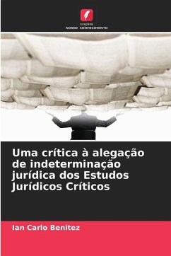 Cover Uma crítica à alegação de indeterminação jurídica dos Estudos Jurídicos Críticos