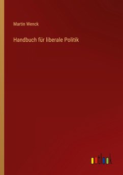 Cover Handbuch für liberale Politik