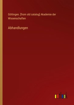 Cover Abhandlungen