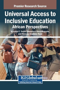 Cover Universal Access to Inclusive Education