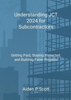 Cover Understanding JCT 2024 for Subcontractors
