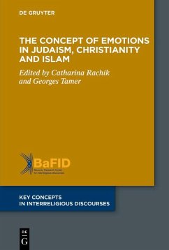 Cover The Concept of Emotions in Judaism, Christianity and Islam (eBook, ePUB)