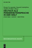 Deutsch als Minderheitensprache in der Welt (eBook, ePUB)