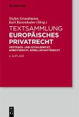 Textsammlung Europäisches Privatrecht (eBook, ePUB)