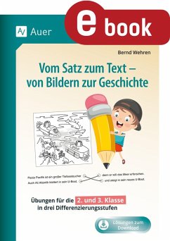 Cover Vom Satz zum Text - von Bildern zur Geschichte (eBook, PDF)
