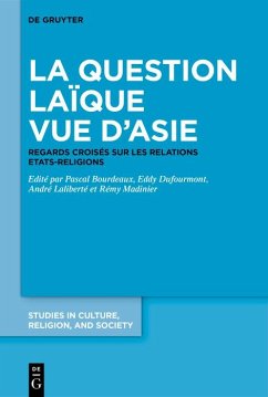 Cover La question laïque vue d'Asie (eBook, ePUB)