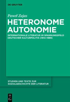 Cover Heteronome Autonomie (eBook, ePUB)