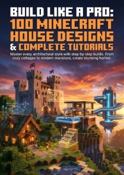 Cover Build Like a Pro: 100 Minecraft House Designs & Complete Tutorials