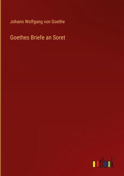 Cover Goethes Briefe an Soret